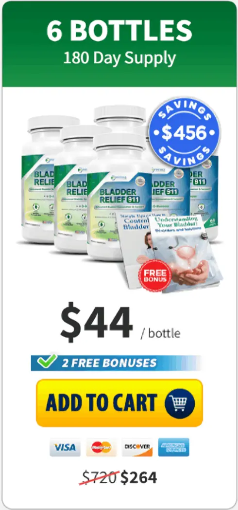 Bladder Relief 911 offer price 